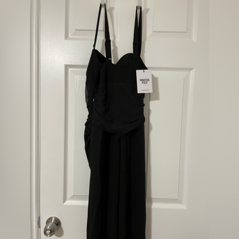 Long black maxi dress from princess polly